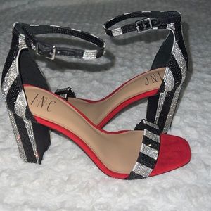 INC OPEN TOE HEELS
